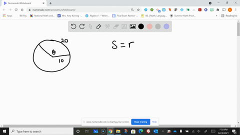 find-the-measure-of-the-central-angle-in-radians