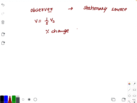 an-observer-moves-towards-a-stationary-source-of-sound-with-a-velocity-one-fifth-of-the-velocity-o-2