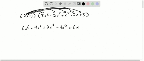 find-each-product-2-x-1left3-x5-2-x3x2-2-x3right