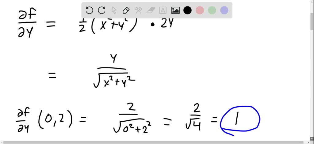 Solved A Sketch The Graph Of Z F X Y And B On This Graph Highlight The Appropriate Two