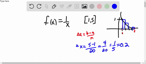 approximate-the-area-a-under-the-graph-of-each-function-f-by-partitioning-a-b-into-20-subintervals-3