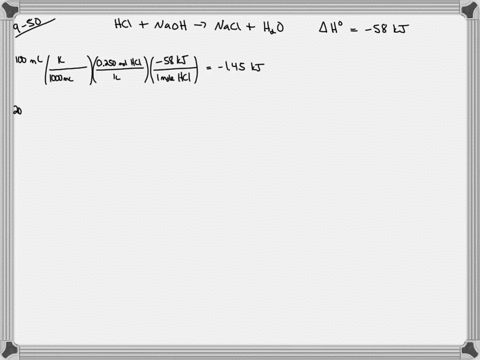 how-much-heat-is-produced-when-100-ml-of-0250-m-hcl-density-100-gml-and-200-ml-of-0150-m-mathrmnaoh-