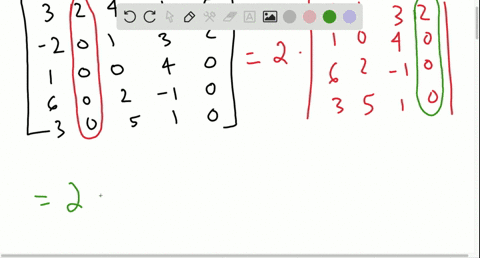 in-exercises-23-28-find-the-determinant-of-the-matrix-expand-by-cofactors-on-the-row-or-column-tha-5