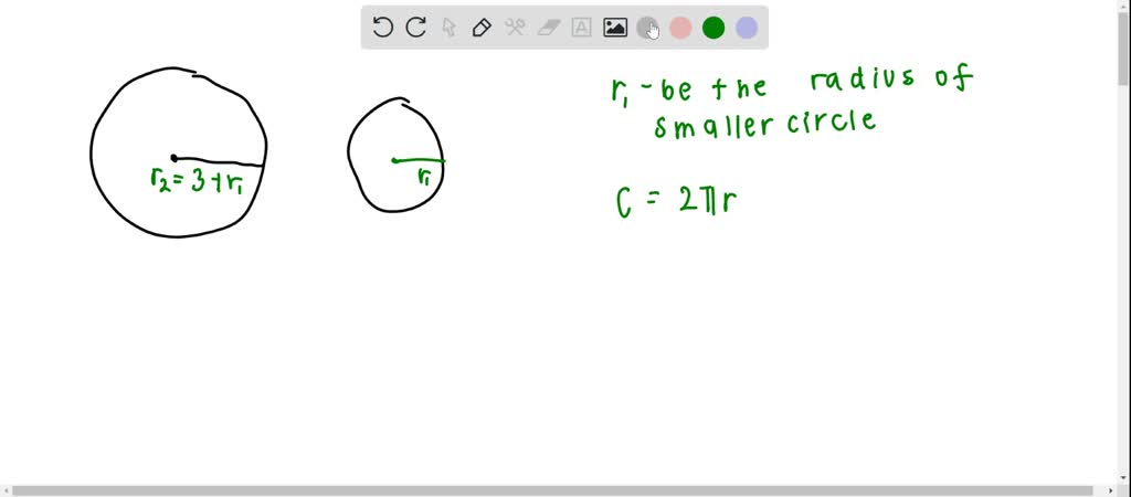 SOLVED:The radius of one millstone in the illustration is 3 meters ...