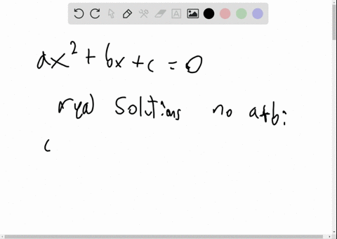 SOLVED: Does every quadratic equation have two solutions? Explain ...