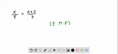 find-the-solution-set-to-each-equation-fracx5fracx23