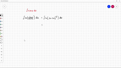 using-properties-of-ln-find-a-substitution-w-and-constant-k-so-that-the-integral-has-the-form-int--5