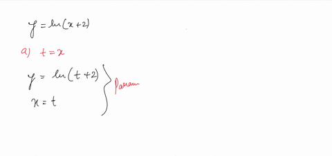 SOLVED:Find a set of parametric equations to represent the graph of the ...