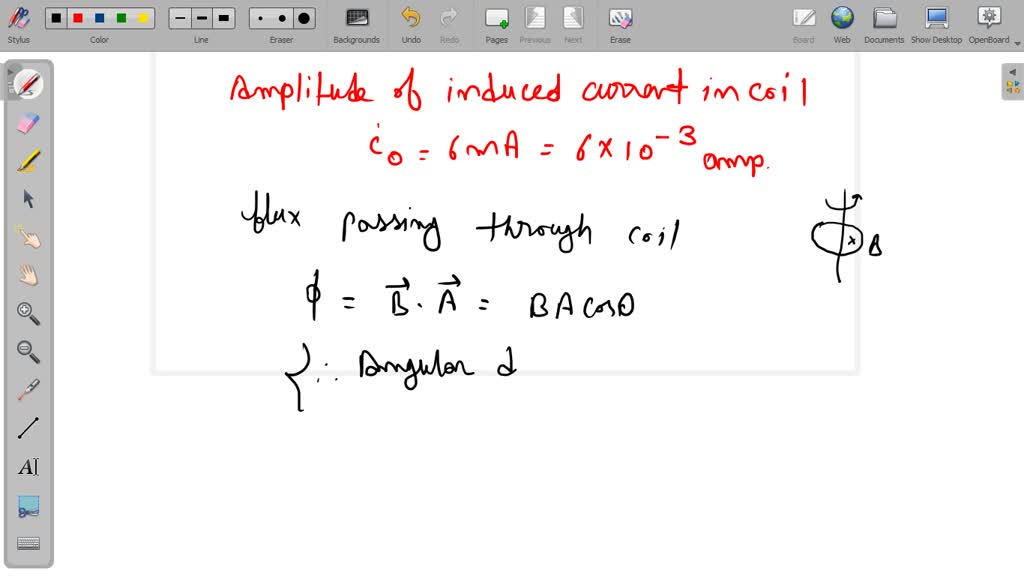 SOLVED:In A Region Of Uniform Magnetic Field B=10^-2 T, A Circular Coil ...