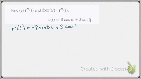 find-a-mathbfrprime-primet-and-mathbfb-mathbfrprimet-cdot-mathbfrprime-primet-mathbfrt8-cos-t-mathbf