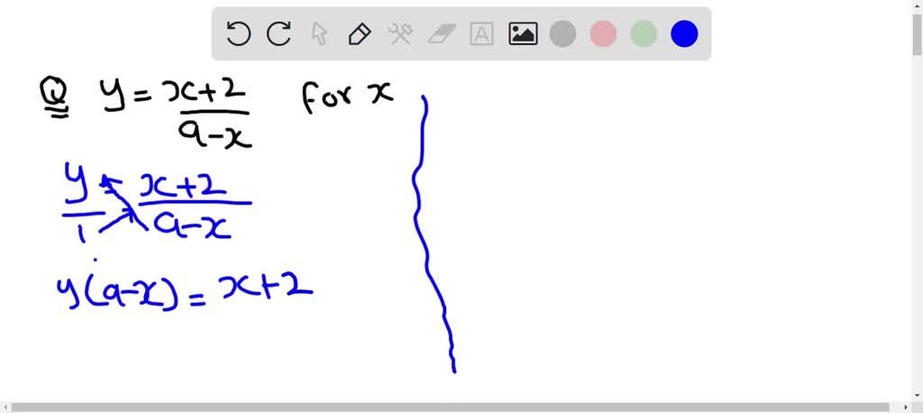 SOLVED:For the following problems, solve each literal equation for the ...