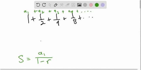 find-the-sum-of-each-infinite-geometric-series-1frac12frac14frac18frac116frac132frac164ldots