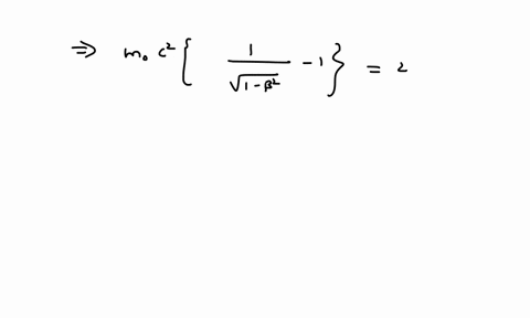 what-is-beta-for-a-particle-with-a-k200-e_0-and-b-e-200-e_0