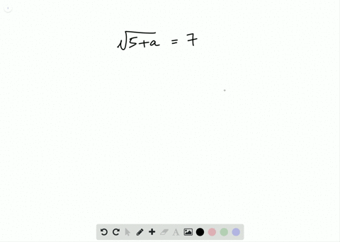 in-3-38-solve-each-equation-for-the-variable-check-and-write-the-solution-set-sqrt5a7