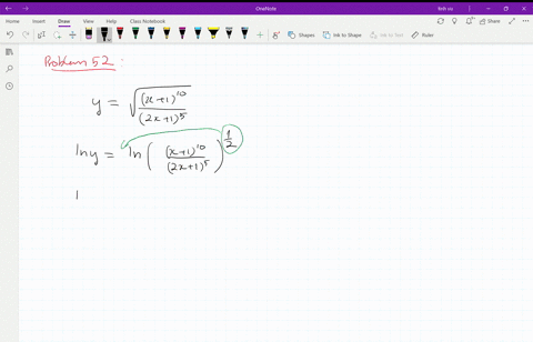 use-logarithmic-differentiation-to-find-the-derivative-of-y-with-respect-to-the-given-independent-57