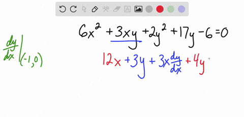 find-the-lines-that-are-a-tangent-and-b-normal-to-the-curve-at-the-given-point-6-x23-x-y2-y217-y-60-