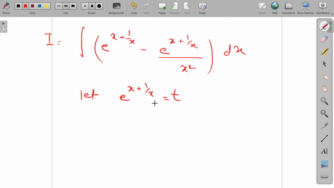 leftint-exfrac1x-fracexfrac1xx2right-d-x-is-a-exfrac1xc-b-fracmathrmemathrmxfrac1mathrmxmathrmxmathr