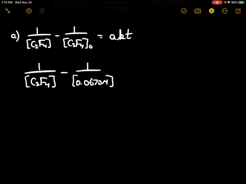 the-second-order-rate-constant-for-the-following-gasphase-reaction-is-00442-m-1-cdot-mathrms-1-we--3