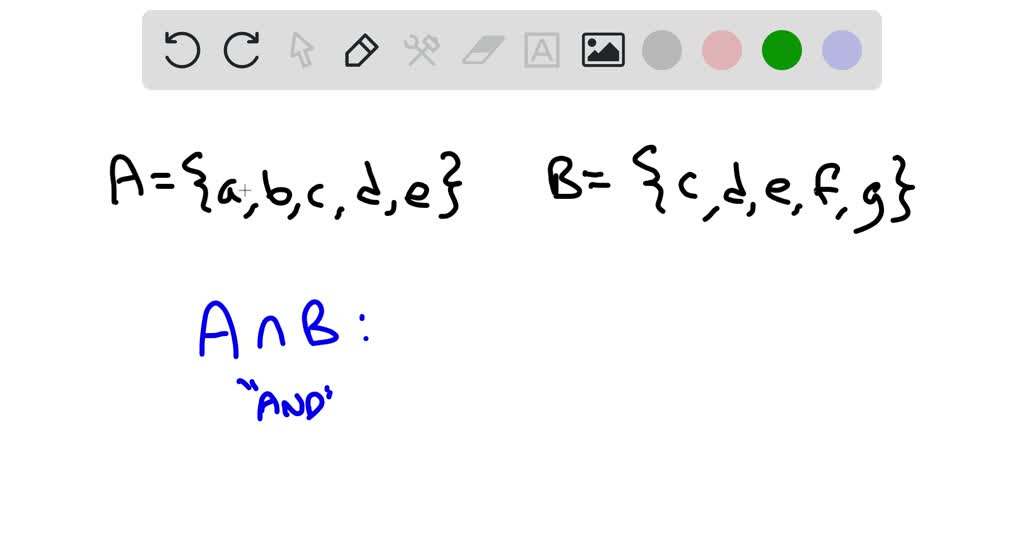 SOLVED:Find: (. a) A ∩(B ∪E), (b)(A \B)^ϵ, (c)(A ∩D) \B, (d)(B ∩F) ∪(C ...