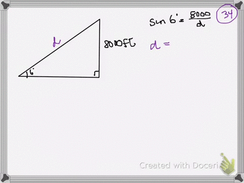 a-plane-takes-off-at-an-angle-of-6circ-traveling-at-the-rate-of-200-feetsecond-if-it-continues-on-th