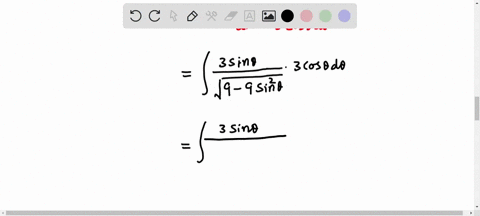 evaluate-the-given-integral-by-making-a-trigonometric-substitution-even-if-you-spot-another-way-to-e
