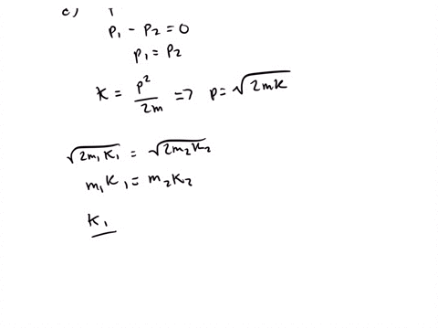 consider-a-nucleus-at-rest-which-then-spontaneously-splits-into-two-fragments-of-masses-m_1-and-m_-2