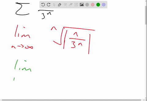use-the-root-test-to-determine-the-convergence-or-divergence-of-the-series-sum_n1infty-fracn3n-2