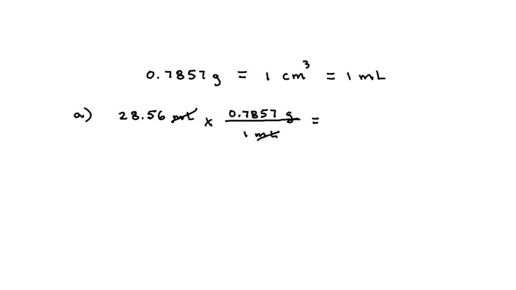 ⏩SOLVEDAcetone (nail polish remover) has a density of 0.7857 g