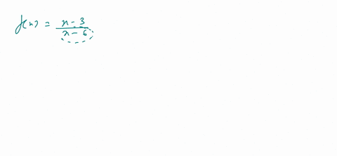 find-the-domain-of-the-given-rational-function-fxfracx-3x-6
