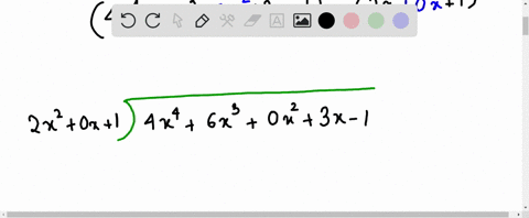 divide-the-polynomials-by-using-an-appropriate-method-left4-x46-x33-x-1right-divleft2-x21right