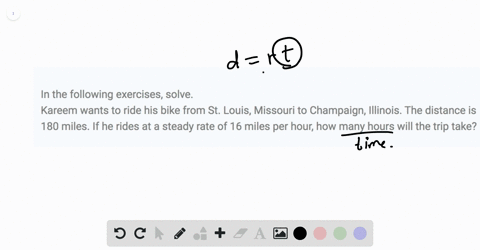 in-the-following-exercises-solve-kareem-wants-to-ride-his-bike-from-st-louis-missouri-to-champaign-i