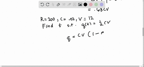 assume-in-the-circuit-of-figure-13-that-r200-ohms-c-002-farad-and-v12-volts-how-many-seconds-does-it