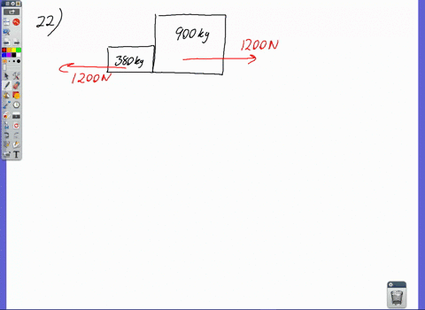 a-small-car-mass-380-mathrmkg-is-pushing-a-large-truck-mass900-mathrmkg-due-east-on-a-level-road-the