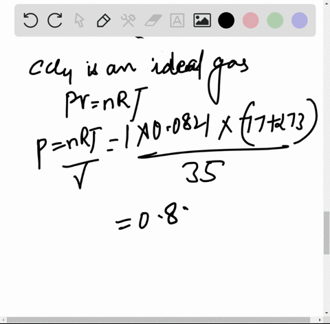 find-the-pressure-of-a-sample-of-carbon-tetrachloride-mathrmccl_4-if-100-mathrmmol-occupies-350-math