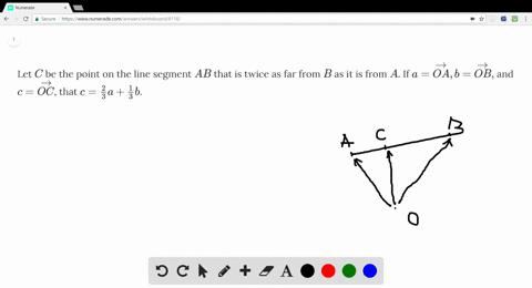 let-c-be-the-point-on-the-line-segment-ab-that-is-twice-as-far-from-b-as-it-is-from-a-if-a-vecoa-b-v