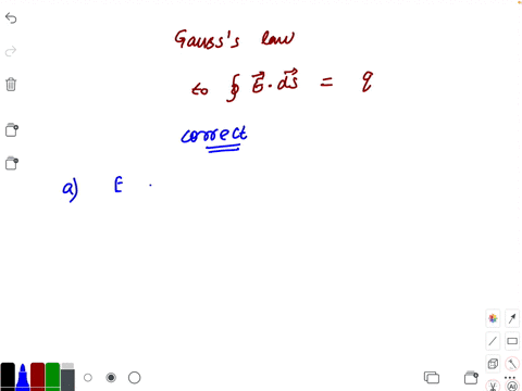the-mathematical-form-of-gausss-law-is-varepsilon_0-dotphi-overrightarrowmathrme-cdot-overrightarrow