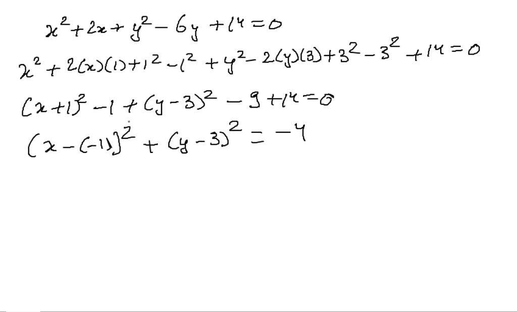 SOLVEDDecide whether each equation has a circle as its graph. If it