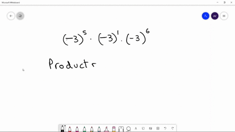 simplify-the-expression-using-the-product-rule-leave-your-answer-in-exponential-form-35-cdot-3-cdot-