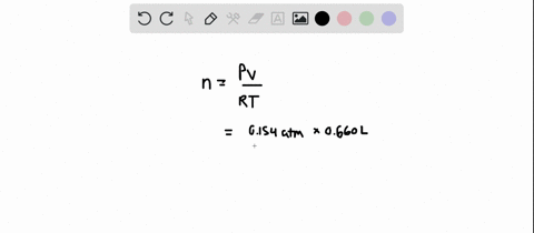 how-many-moles-of-gas-are-there-in-a-660-mathrmml-sample-at-298-mathrmk-and-a-pressure-of-0154-mathr