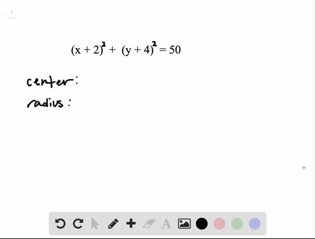 solved-find-the-center-and-the-length-of-a-radius-of-each-circle-x-2