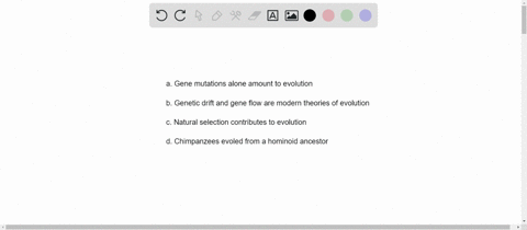 which-of-the-following-statements-about-evolution-is-false-a-gene-mutations-alone-amount-to-evolutio