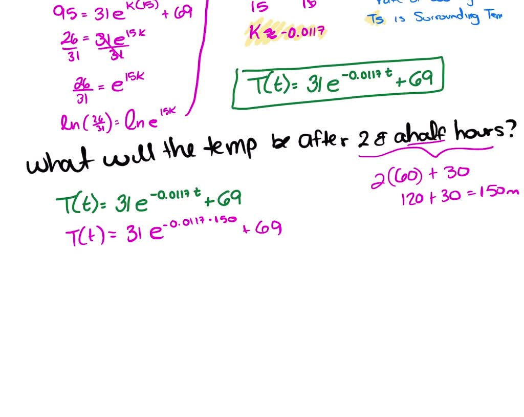 SOLVEDFor the following exercises, use this scenario A pot of boiling