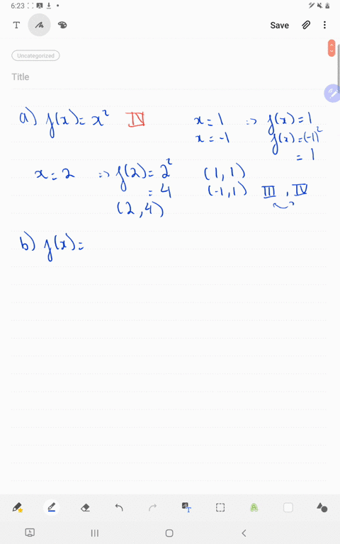 match-the-function-with-its-graph-a-fxx2-b-fxx3-c-fxsqrtx-d-fxx