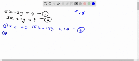 solve-the-system-leftbeginarrayl-5-x-6-y4-3-x7-y8-endarrayright