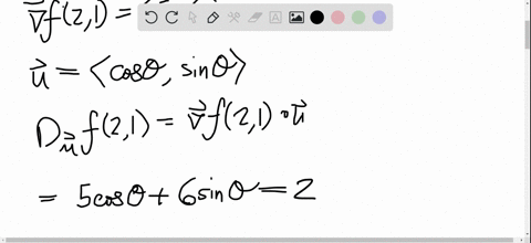 find-the-directions-in-which-the-directional-derivative-of-fx-y-x2-xy3-at-the-point-2-1-has-the-valu