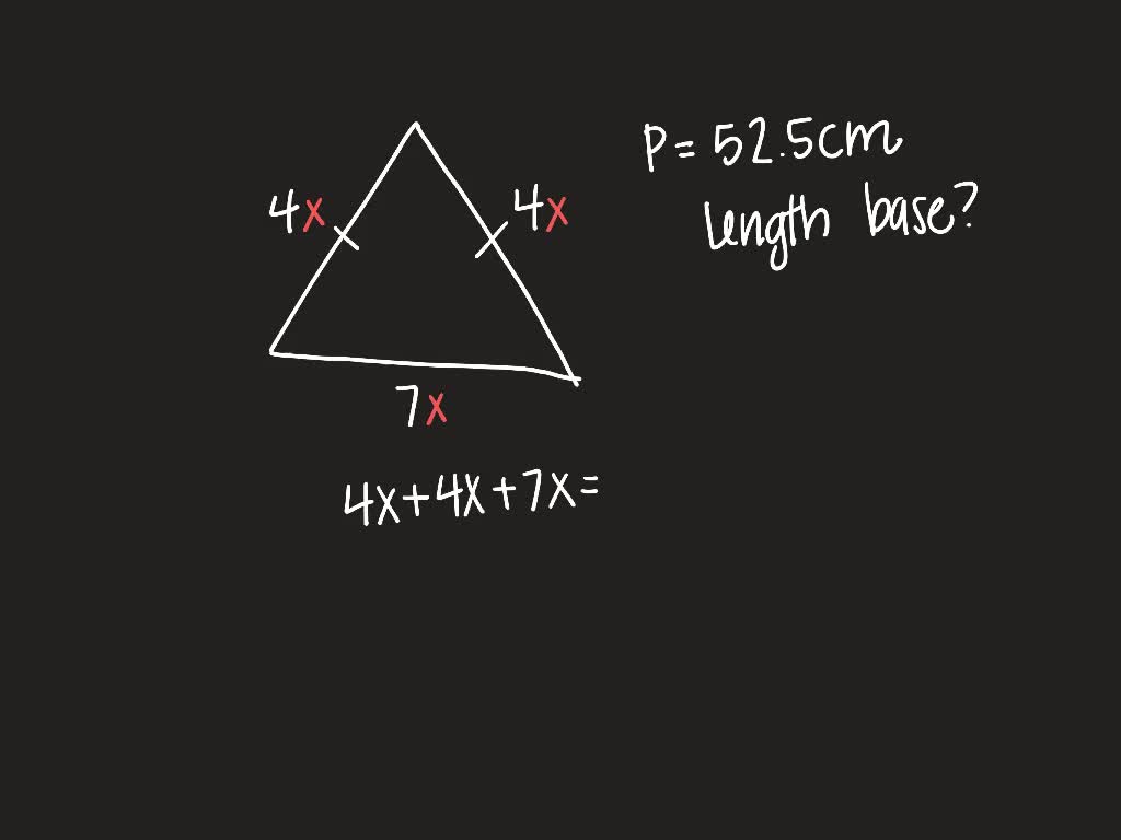 solved-the-ratio-of-the-side-lengths-of-an-isosceles-triangle-is-4-4