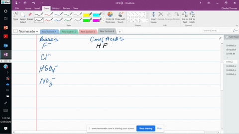 which-of-the-following-bases-have-relatively-strong-conjugate-acids-a-mathrmf-b-mathrmcl-c-mathrmhso