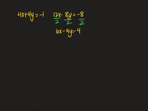 solve-each-system-of-equations-and-check-your-solution-leftbeginarrayl-4-x4-y-1-12-x-8-y-8-endarrayr