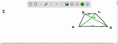 diagonals-of-a-trapezium-mathrmabcd-with-mathrmab-mathrmdc-intersect-each-other-at-the-point-mathrmo