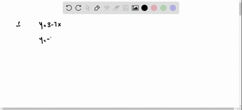 find-the-slopes-and-y-intercepts-of-the-following-lines-y3-7-x